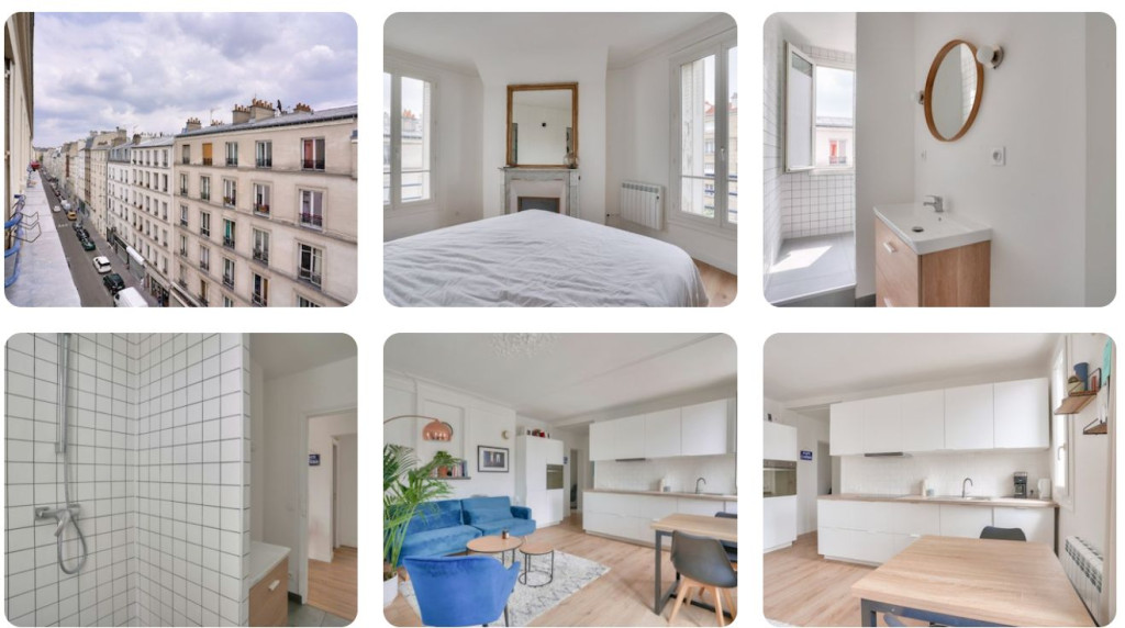 Bright apartment 47 m2 Batignoles