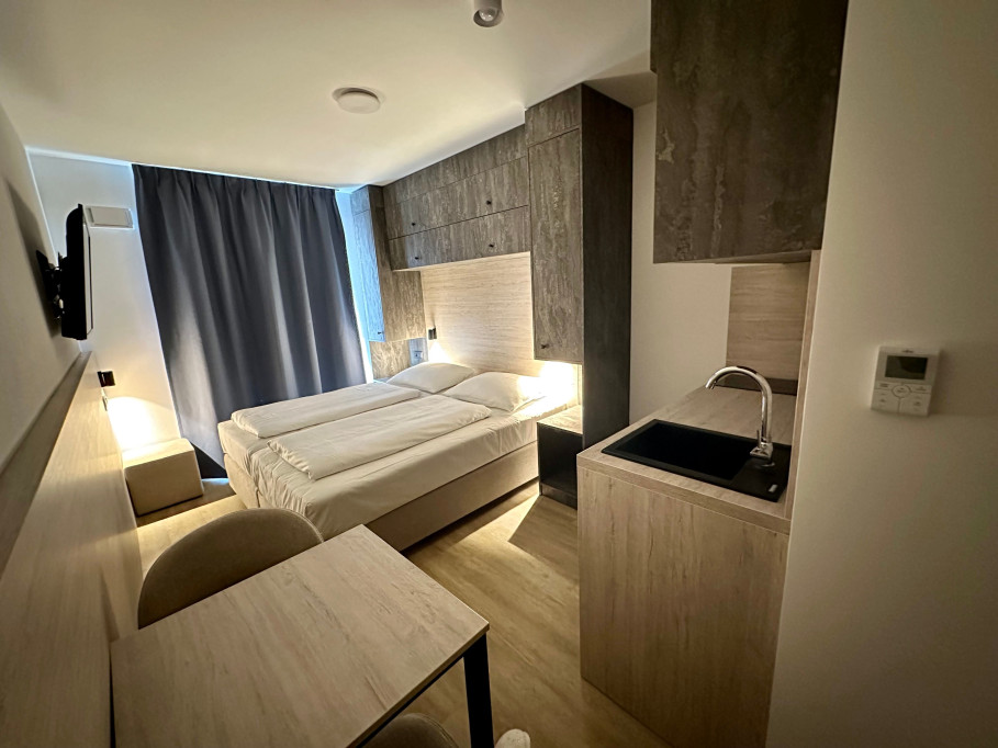 Studio apartment with kitchen for 2 people - serviced apartments