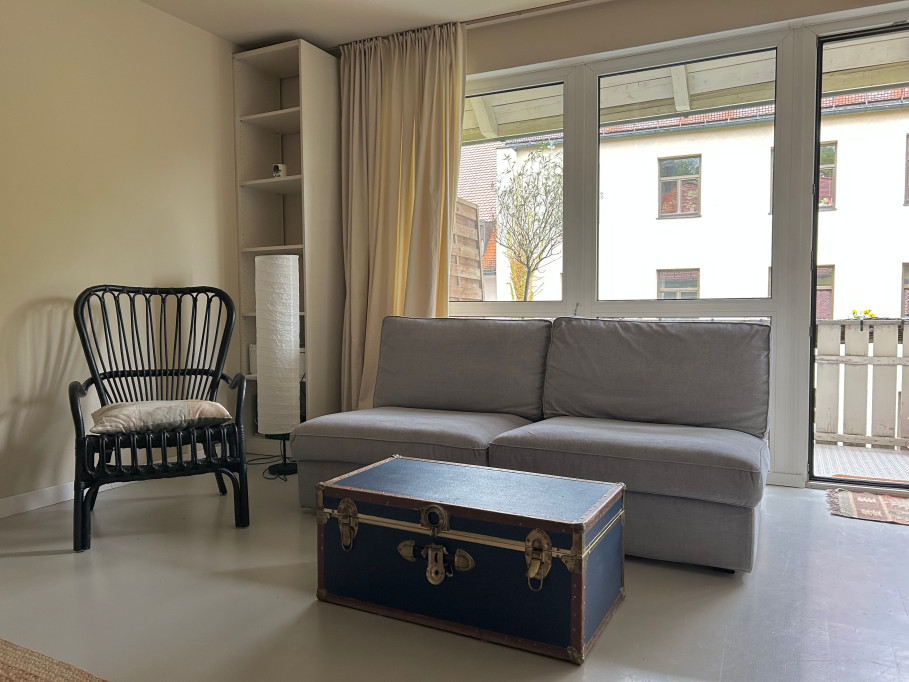 Bright and comfortable living in Obergiesing