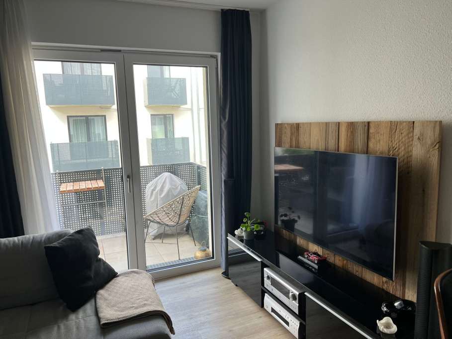 Lovely, modern Flat with balcony and Soundsystem