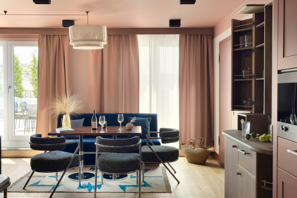 Ludwig Suite with large roof terrace and panoramic view over Munich