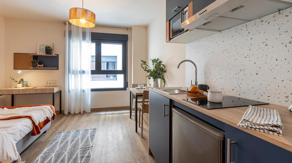 Interesting studio near the Marítim - Serrería metro - Valence - chambre - ImmoJeune