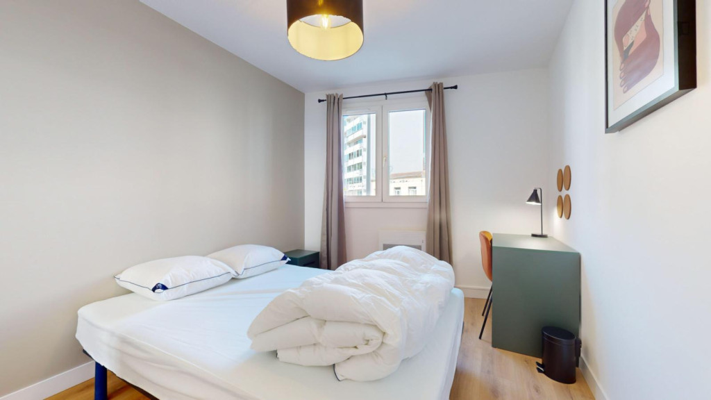 Graceful double bedroom in Monluc