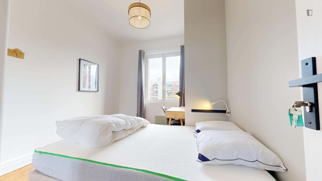 Wonderful double bedroom near the Part Dieu train station