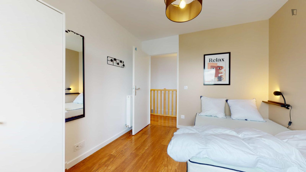 Interesting double bedroom near Université Paris Nanterre