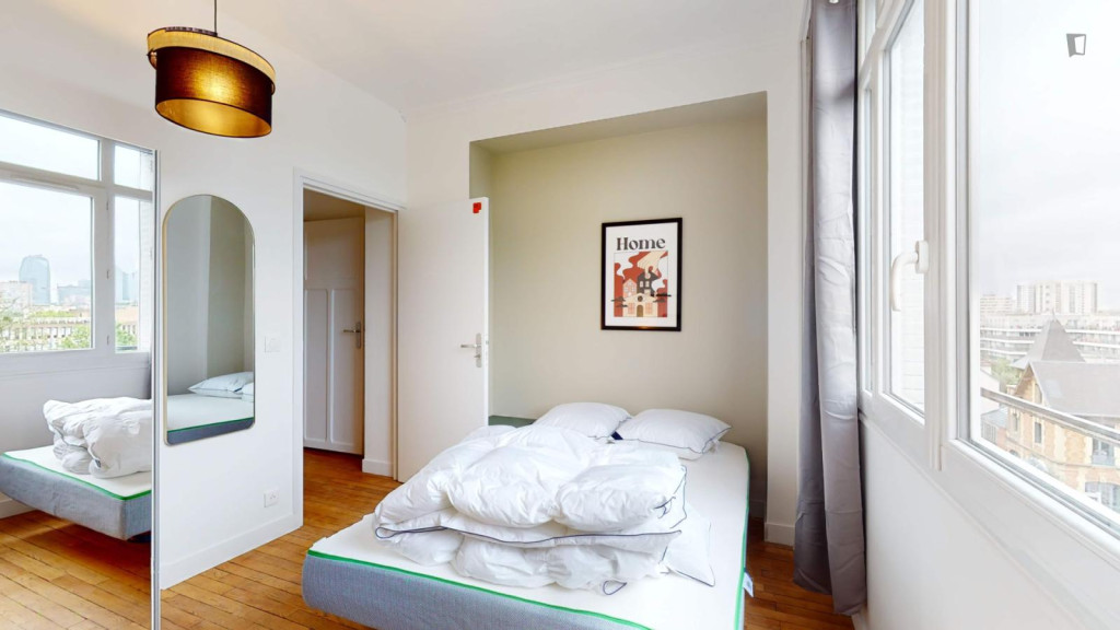 Marvellous double bedroom in Nanterre