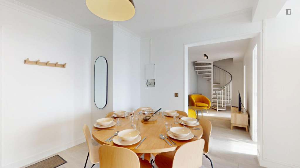 Brilliant double bedroom in the Place d'Italie district