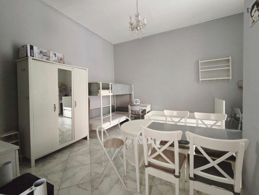 Studio, with outdoor area