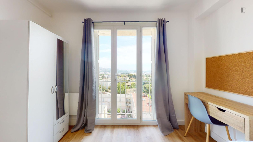Luminous double bedroom in Blancarde