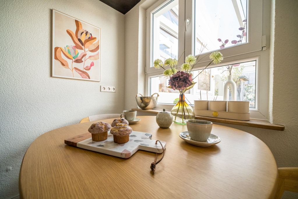 Stilvolle 3-Zimmerwohnung mit Winterbalkon und Terrasse