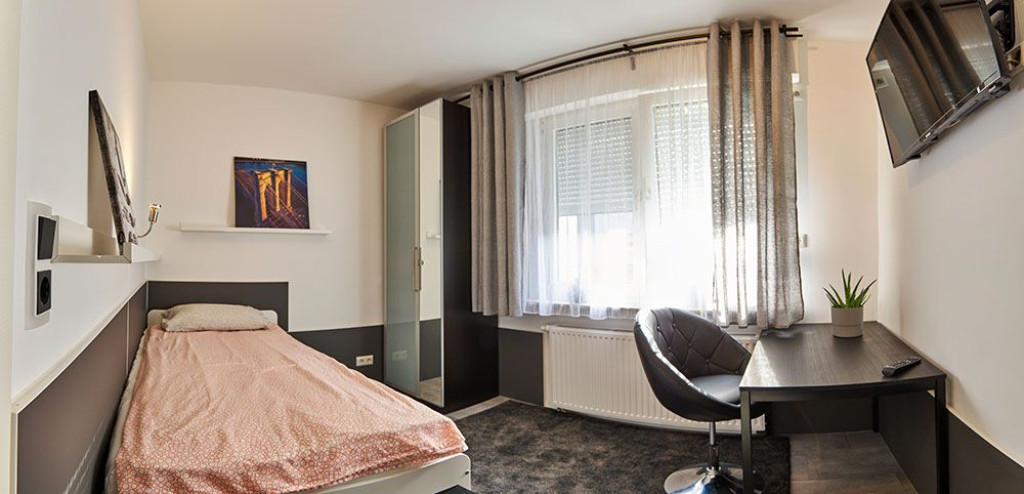 Chic apartment in the heart of Dortmund with a terrace