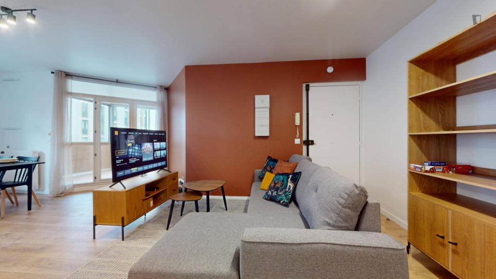 Modern double bedroom in Bagnolet