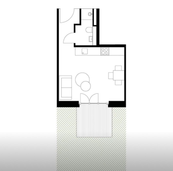 Stylish 1-Bedroom-Apartment with Terrace in Berlin Lichtenberg near Rummelsburger See - Modern, Furnished and Energy-efficient (A+)