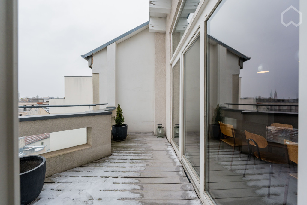 Penthouse on Torstraße in Mitte