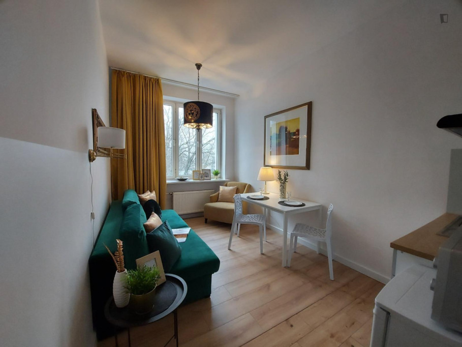 Veyr cosy studio near Park Szczęśliwicki