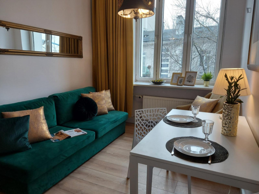 Veyr cosy studio near Park Szczęśliwicki