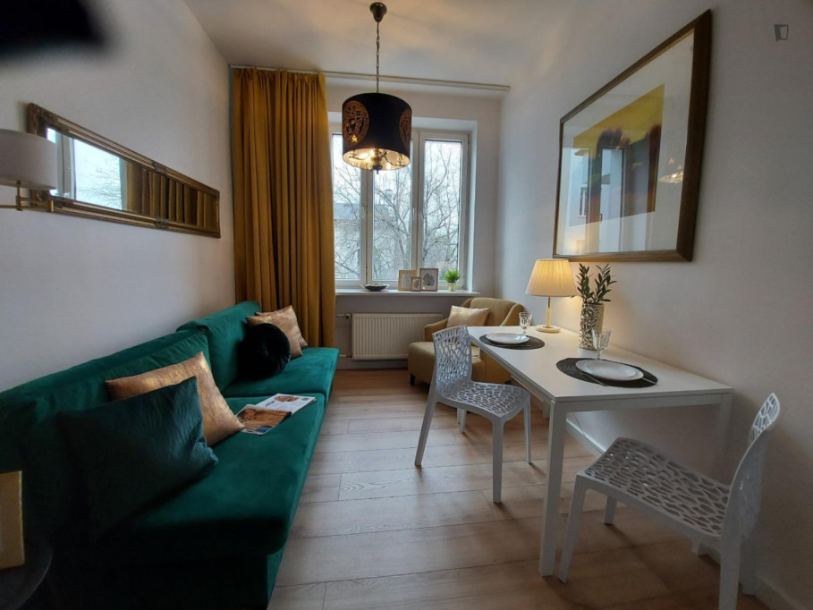 Veyr cosy studio near Park Szczęśliwicki