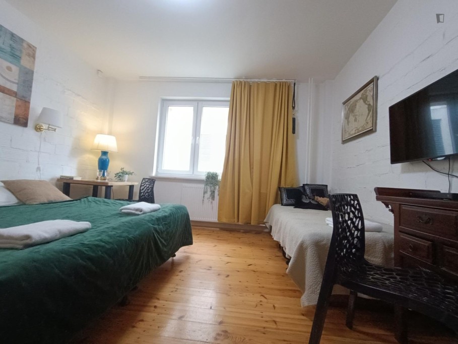 Snug studio in Powiśle