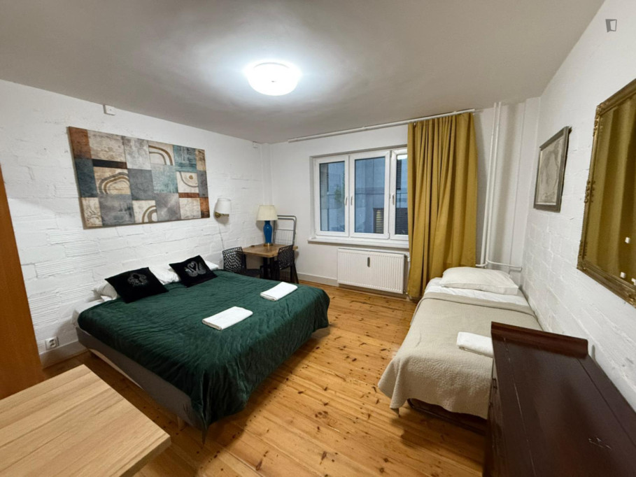 Snug studio in Powiśle