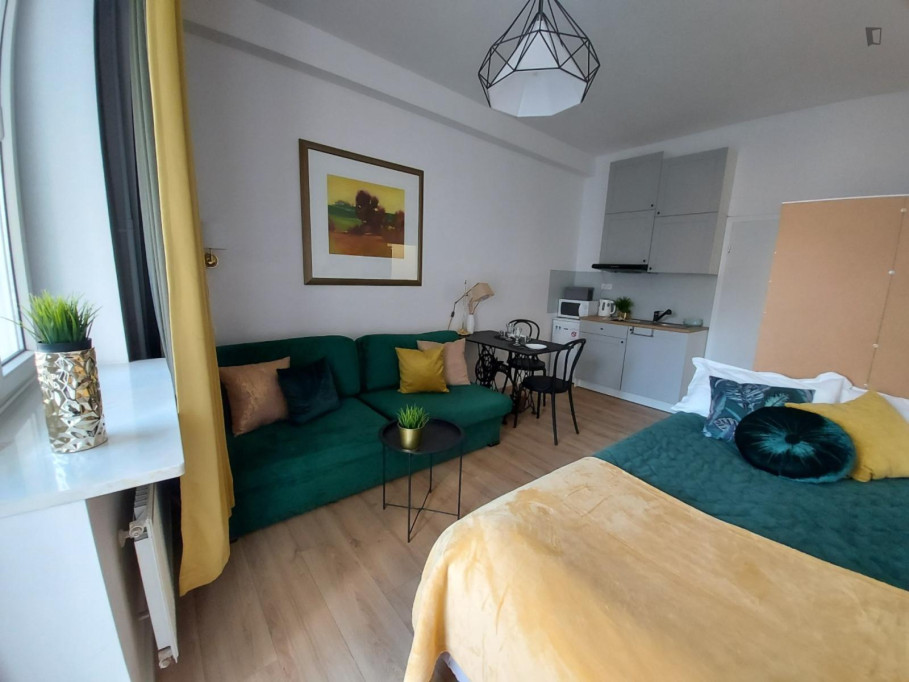 Colourful studio near the Medical University of Warsaw