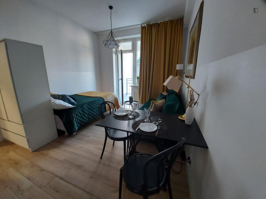 Colourful studio near the Medical University of Warsaw
