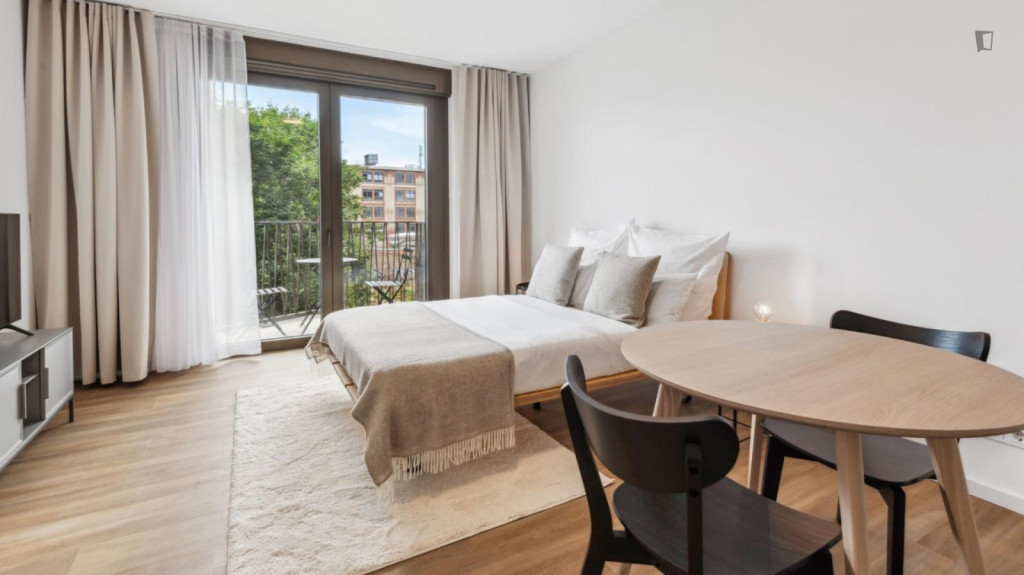 Modern studio in the Moabit district - Berlin - chambre - ImmoJeune