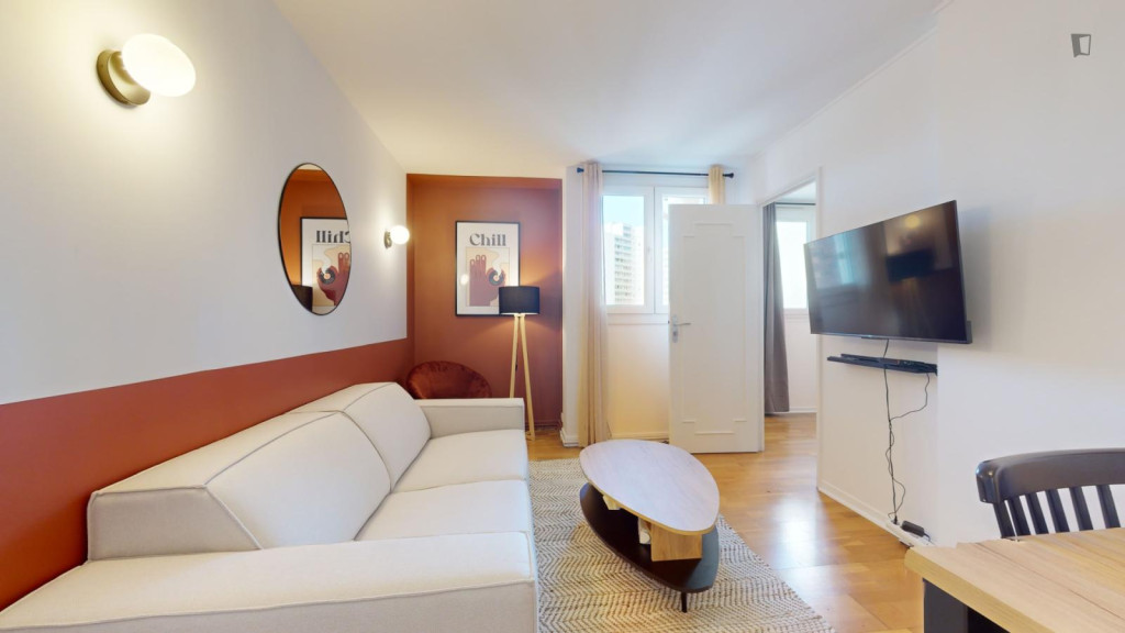 Double bedroom near Parc des Sévines