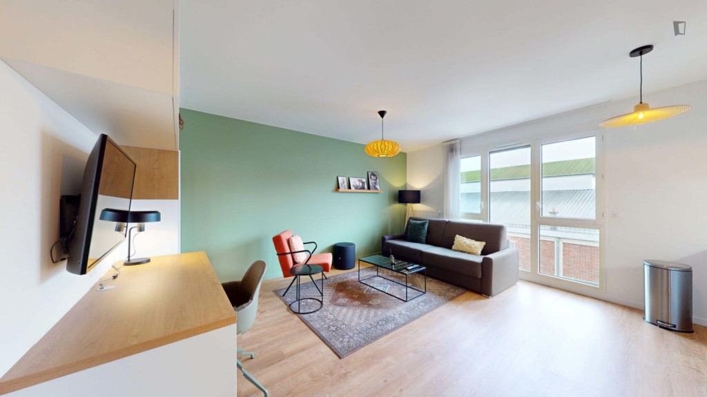 Exquisite studio in Ivry-sur-Seine