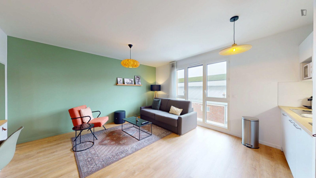 Exquisite studio in Ivry-sur-Seine
