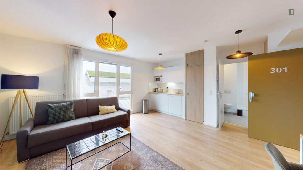 Exquisite studio in Ivry-sur-Seine