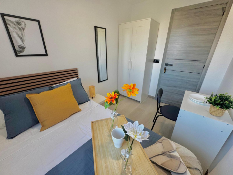 Inviting single bedroom near the Fuenlabrada campus of Universidad Rey Juan Carlos - Madrid - chambre - ImmoJeune