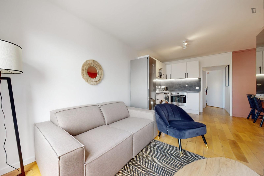 Cosy double bedroom near Pont de Bezons station