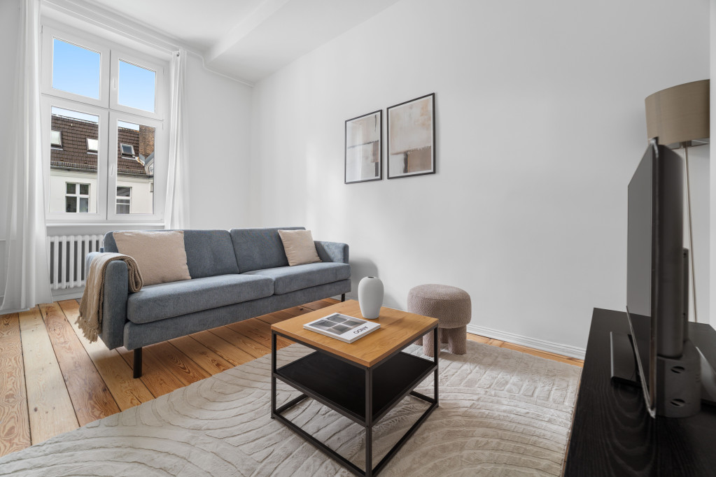 Beautiful 1-Bedroom Apartment in Moabit