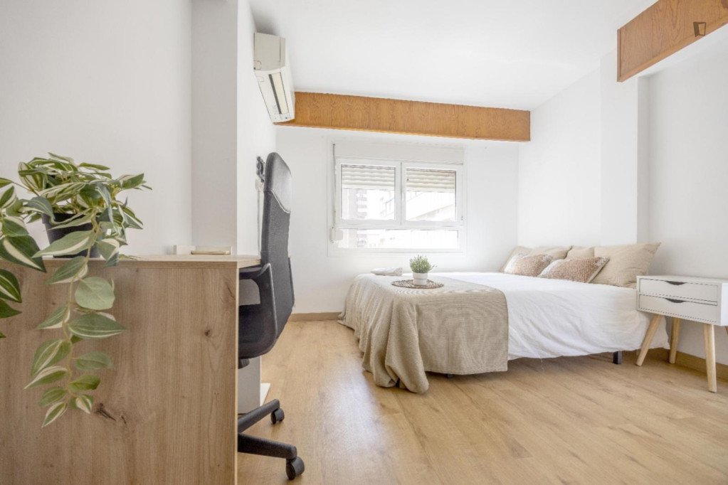 Large double bedroom near the Facultats metro - Valence - chambre - ImmoJeune