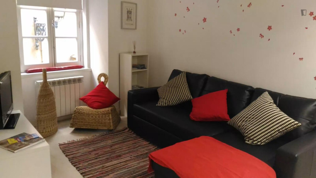 Snug 1-bedroom apartment in the Castelo de S. Jorge area - Lisbonne - chambre - ImmoJeune