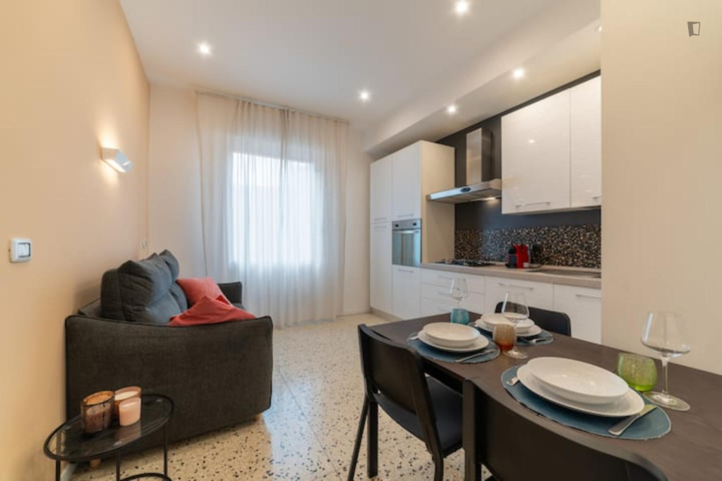 Modern One-Bedroom Apartment in Bologna - Bologne - chambre - ImmoJeune