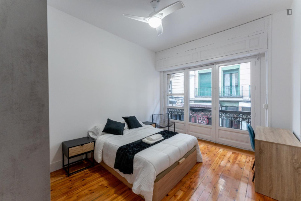 Delightful double bedroom near the Sol train station  - Madrid - chambre - ImmoJeune
