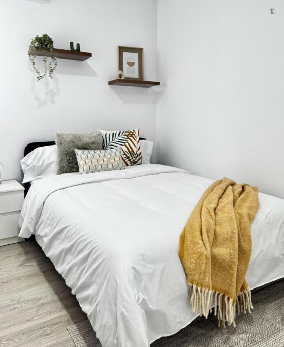 Bright double bedroom in Chamberí - Madrid - chambre - ImmoJeune