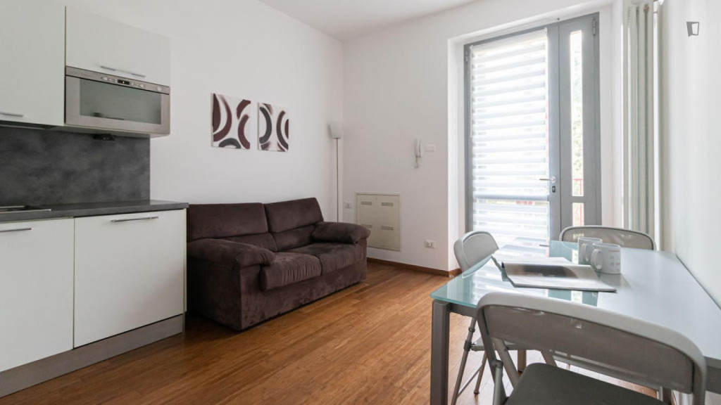 Very cool 1-bedroom apartment near Politecnico di Milano  - Milan - chambre - ImmoJeune