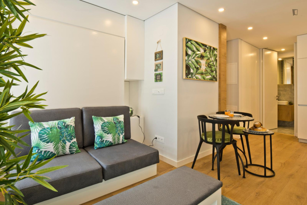 Exquisite studio in residential Lapa neighbourhood - Lisbonne - chambre - ImmoJeune