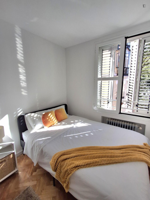 Alluring double bedroom in Palacio - Madrid - chambre - ImmoJeune