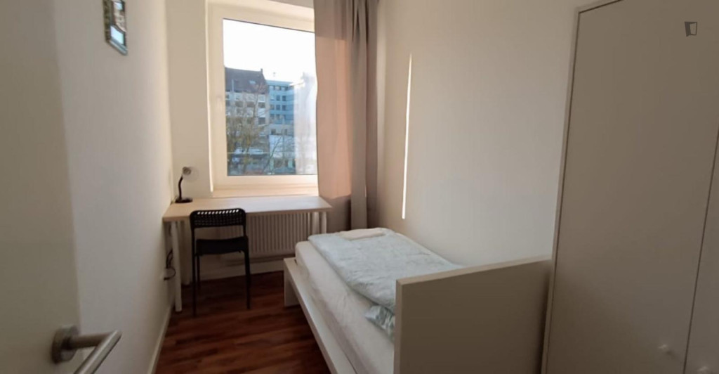 Pleasant single bedroom near Ostentor station - Dortmund - chambre - ImmoJeune