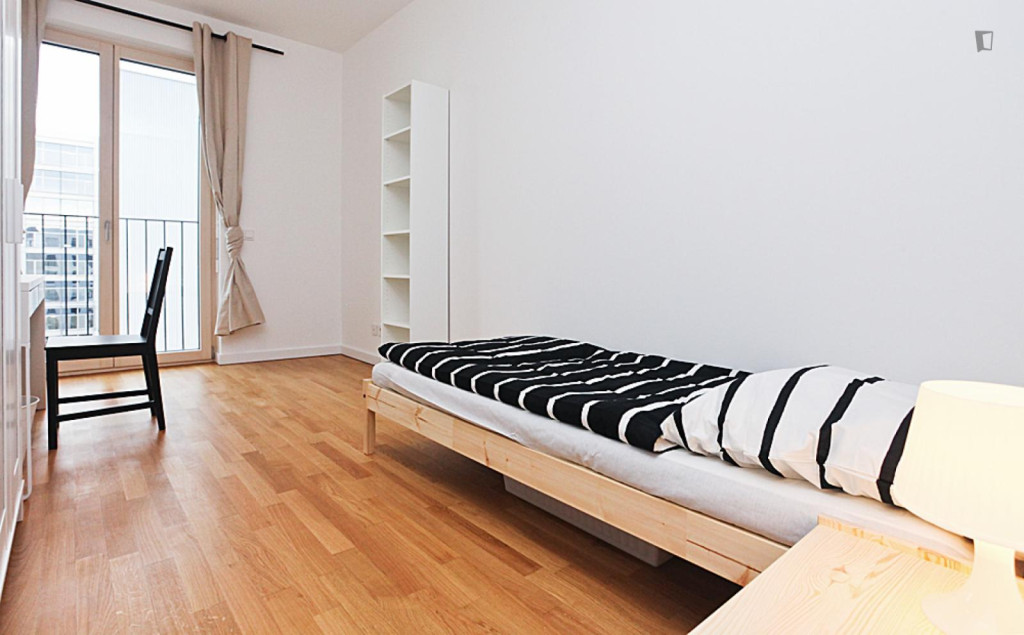 Alluring single bedroom in Ostend - Frankfurt am Main - chambre - ImmoJeune