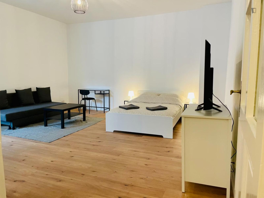 Spacious 1-bedroom flat in Wedding - Berlin - chambre - ImmoJeune