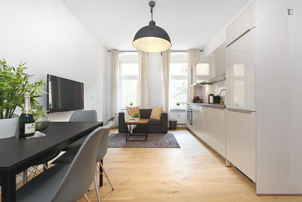 Bright 2-bedroom flat in Moabit - Berlin - chambre - ImmoJeune