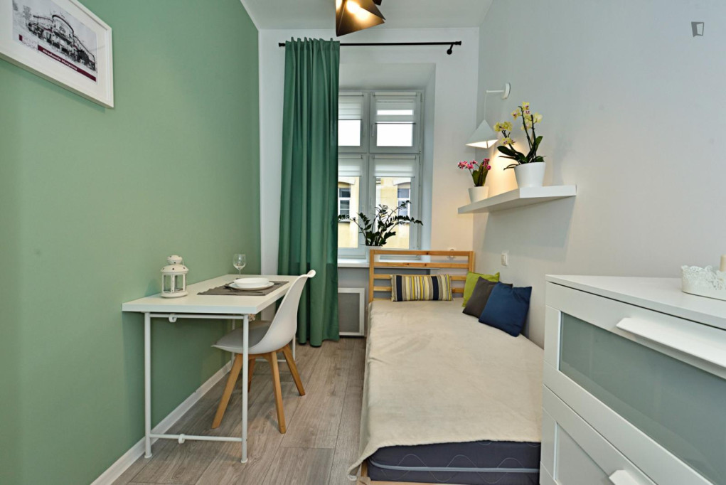 Pleasant single bedroom near the Lodz University of Technology - Lodz - chambre - ImmoJeune