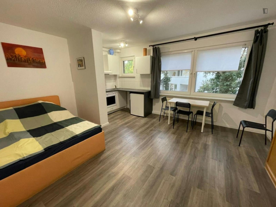 Spacious studio near the Markgrafenstraße metro - Dortmund - chambre - ImmoJeune