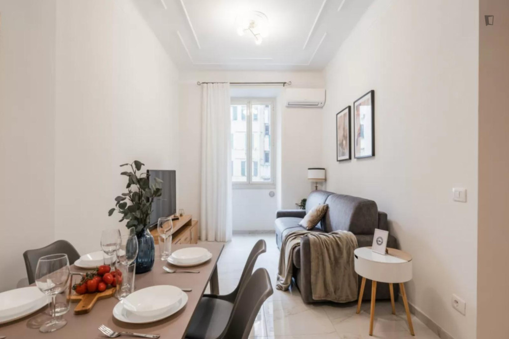 Subilme 2-bedroom flat in Rione XX Testaccio - Rome - chambre - ImmoJeune