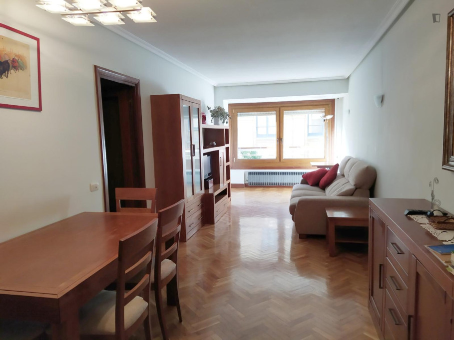 Comfy 3 Bedroom Apartment close to Amara-Donostia Train Station - San Sebastian - chambre - ImmoJeune