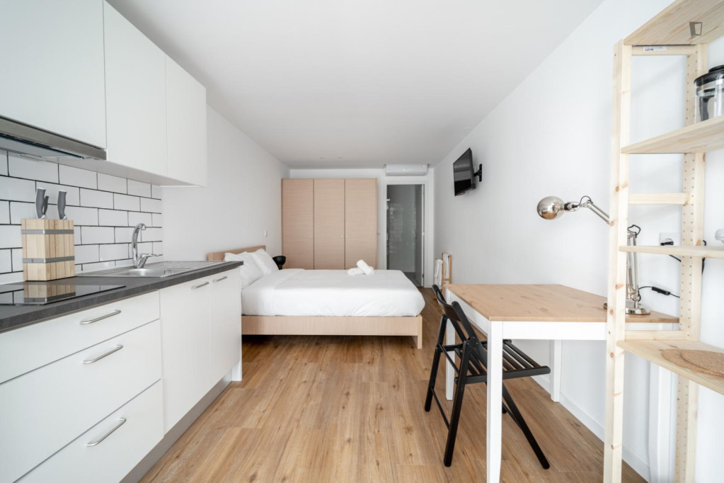 Neat studio near Gualtar campus of Universidade do Minho - Braga - chambre - ImmoJeune